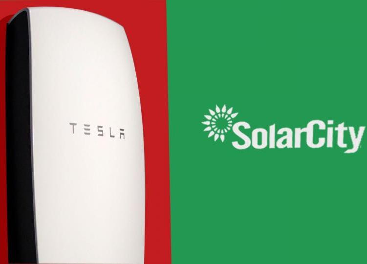 Элон Маск объединяет Tesla с SolarCity