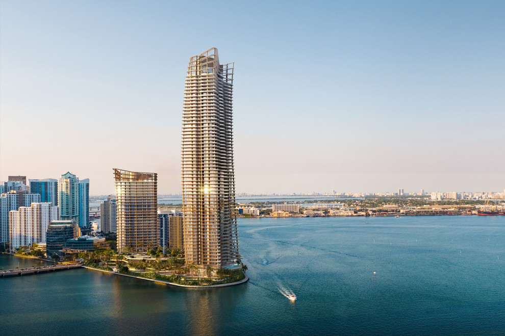 Застройщик из Майами планирует возвести башни стоимостью $1 млрд на искусственном острове Brickell Key