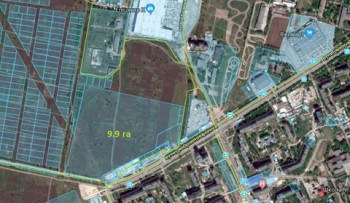 Земельный участок 9.9 га