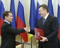 Завтра в Донецке Янукович и Медеведев рассмотрят весь комплекс двухсторонних отношений