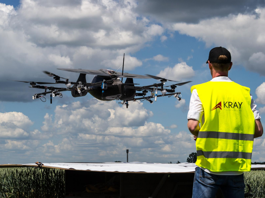 Chernovetskyi Investment Group invests in drones for spraying crops