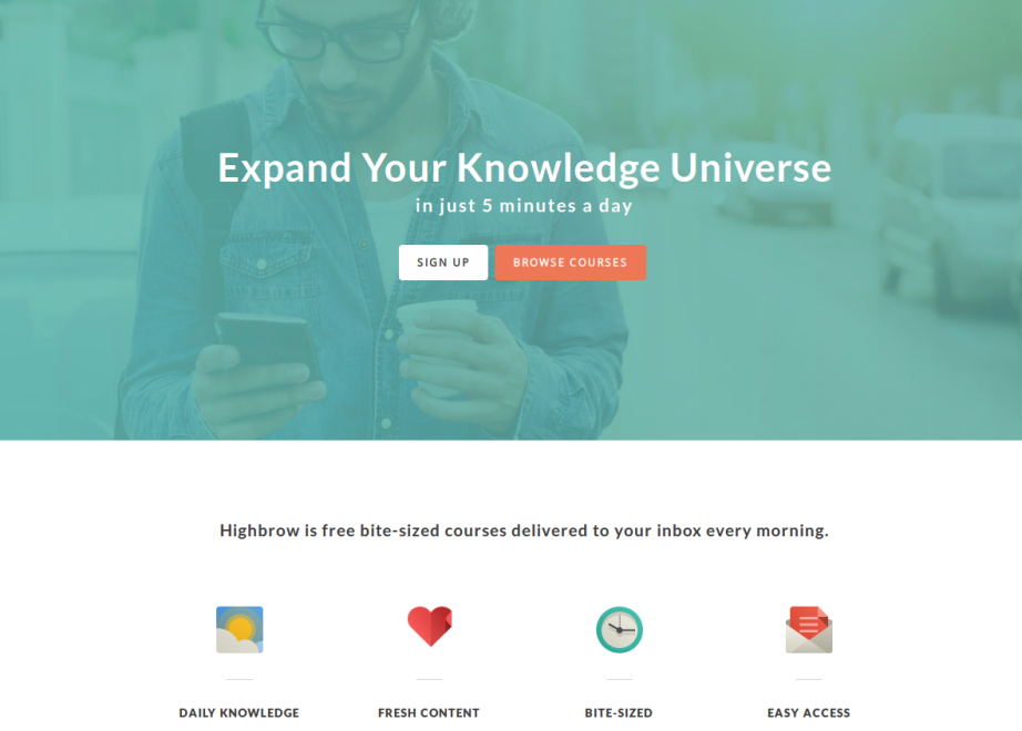 Highbrow raises $150,000 to fill huge knowledge gap in people’s lives