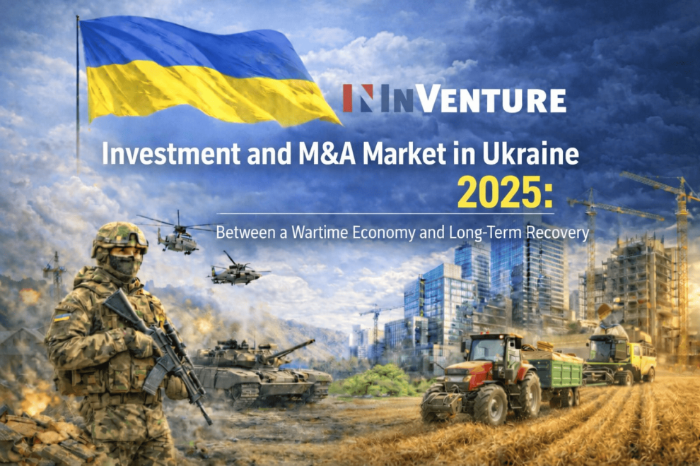 Ukraine’s M&A Market Grows 10% to $1.35bn in 2025 — InVenture Study