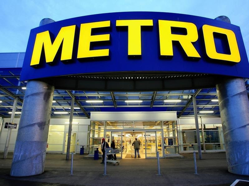 Metro разделит свой продуктовый бизнес и бизнес электроники 