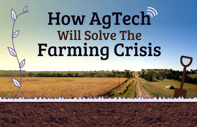 Как сектор AgTech борется с сельскохозяйственным кризисом (инфографика)