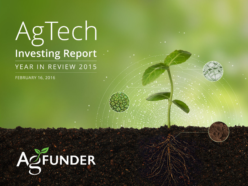 Инвестиции в аграрные технологии подскочили до $4,6 млрд. в 2015 году