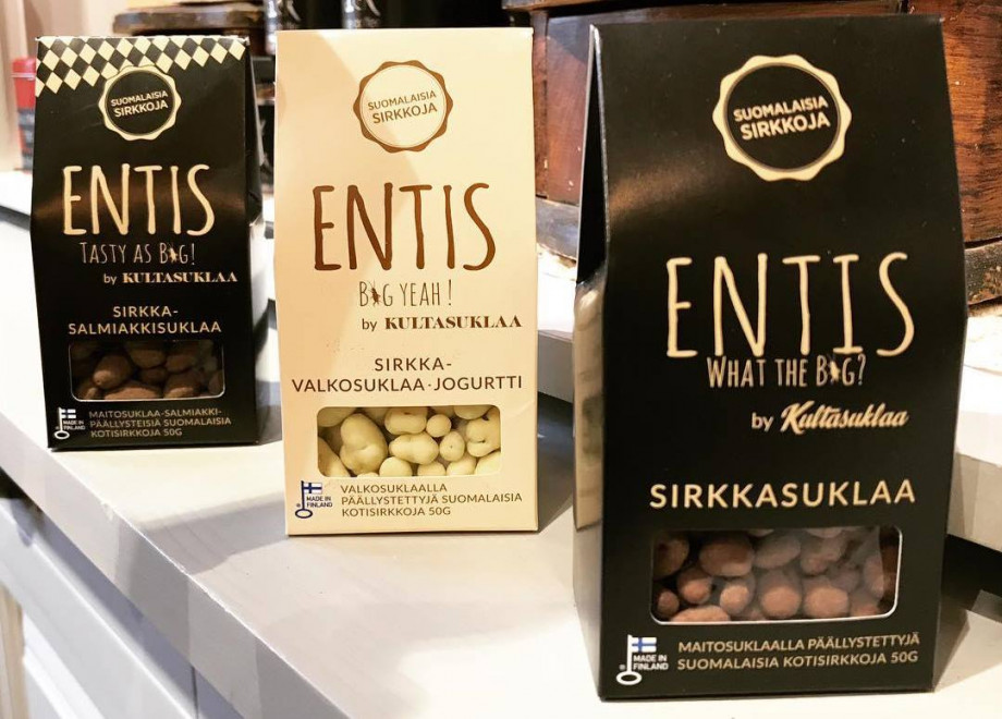 Финны запустили стартап по производству еды из насекомых Entis и привлекли 200 тыс. евро