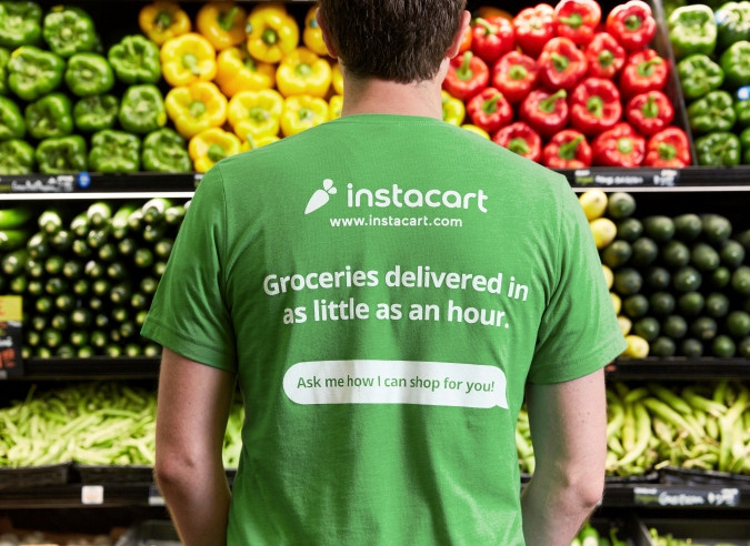 Стартап по доставке продуктов Instacart привлёк $150 млн