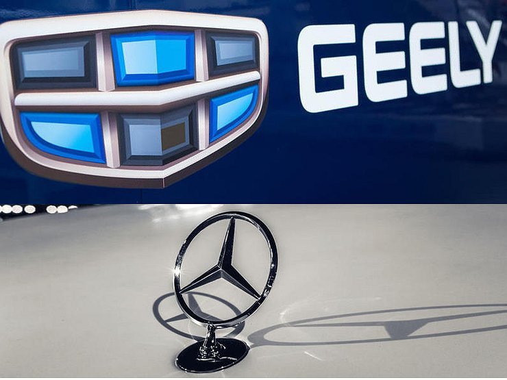 Geely и Mercedes-Benz создают совместное предприятие за $780 млн