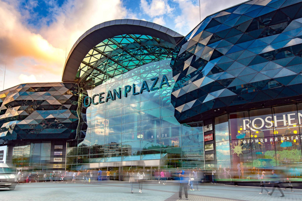 Russian part of the Ocean Plaza shopping mall was transferred to the State Property Fund and expect to sell for $100 million