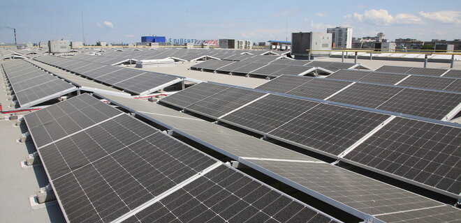 «Эпицентр» проинвестировал установку 10 000 солнечных панелей, в планах освоить 1 млн. м2 м площадей