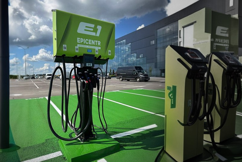 Epicenter to invest UAH 23 million in its own network of E1 electric filling stations