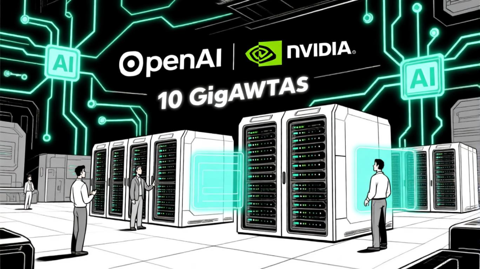Nvidia інвестує $100 млрд в OpenAI для нарощування обчислювальних потужностей