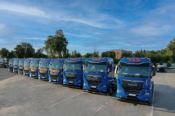 TAD инвестирует €20 млн в расширение парка техники для перевозки ветряков в Украине