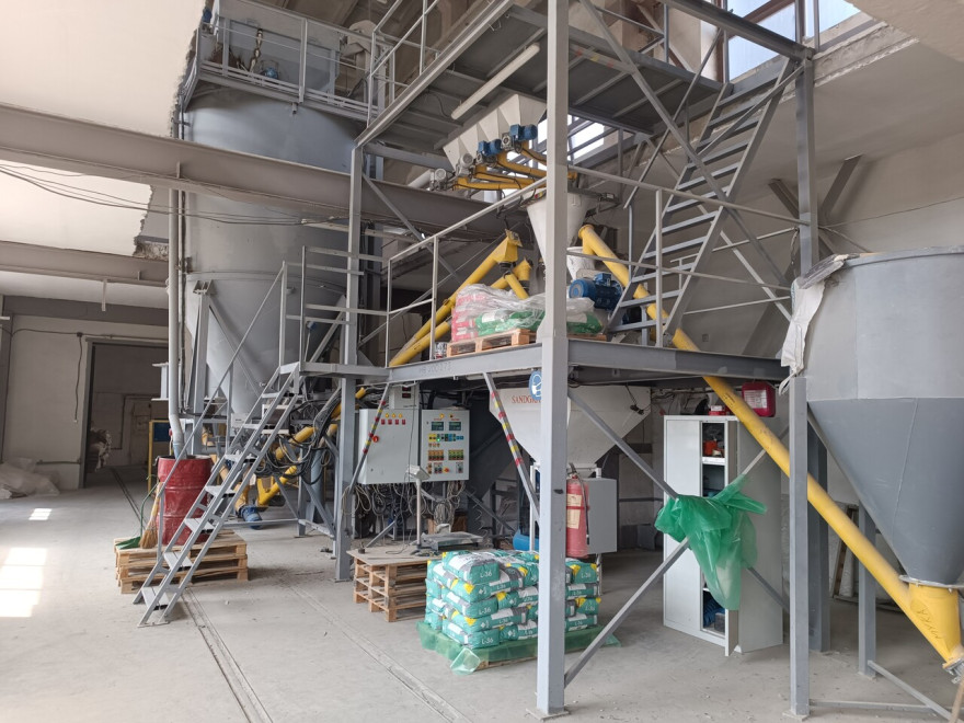 Cement Dry Mix Production Facility in Ukraine for Sale