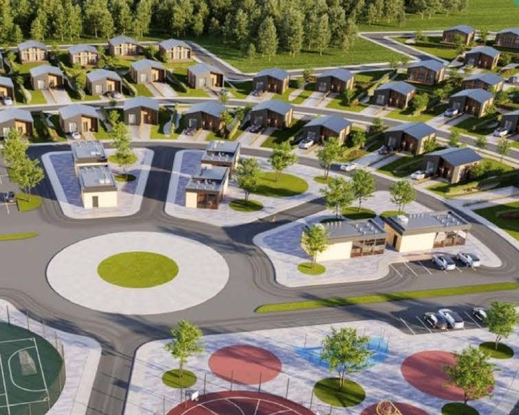 В Киевской области реализуют инвестпроект модульного городка для 600 внутренне перемещённых лиц