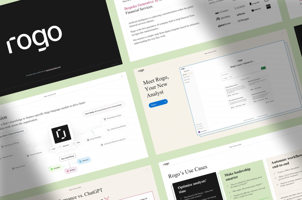 ШІ-стартап Rogo молодших банкірів для заміни рутинної роботи оцінено в $2 млрд