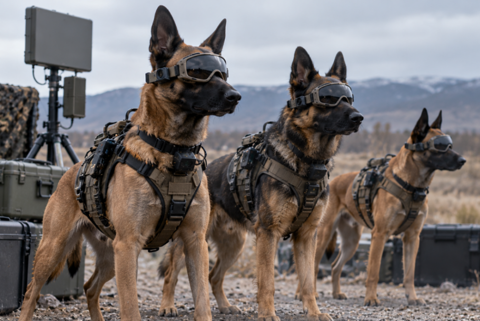 Американский стартап Warhound привлёк $200 млн на развитие военных служебных собак