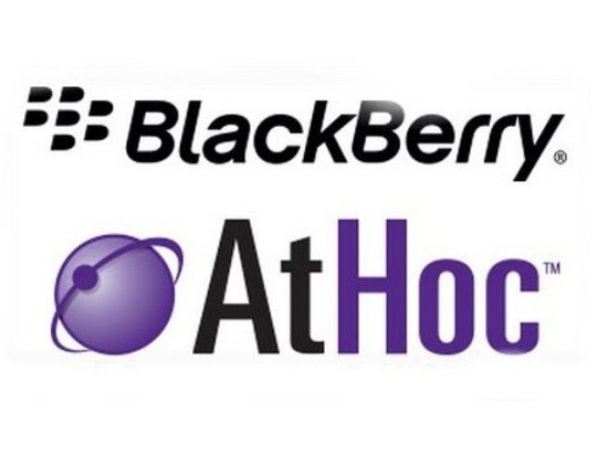BlackBerry to bay AtHoc  company