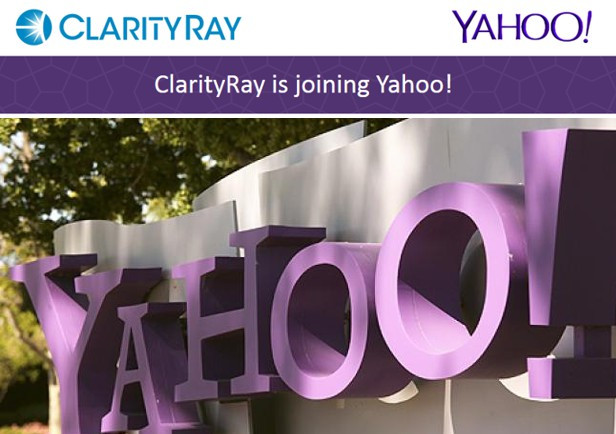 Yahoo приобрела еще один рекламный стартап - ClarityRay