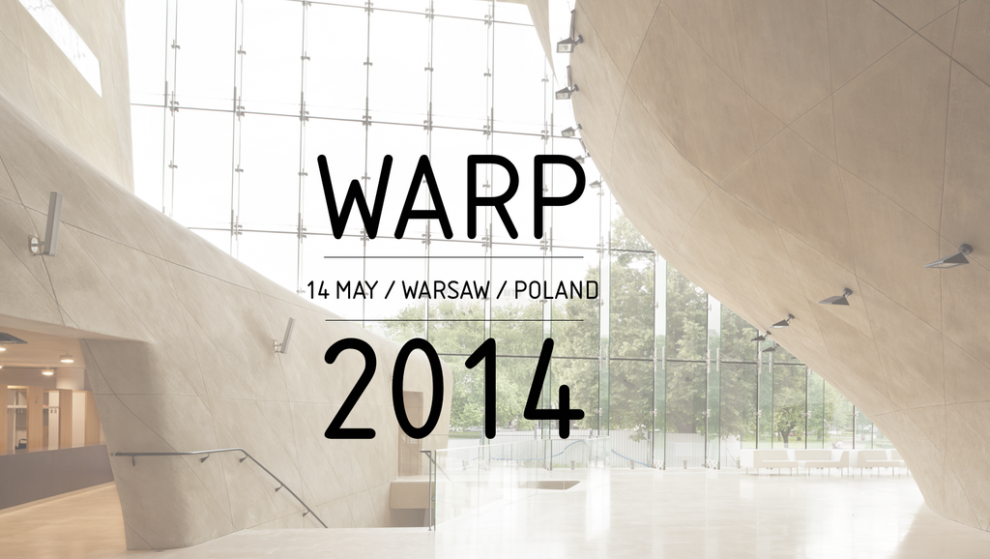 Young and Innovative Forum + WARP 2014