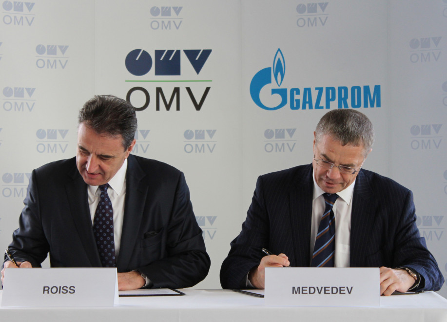 Австрийская OMV и "Газпром" обменялись активами
