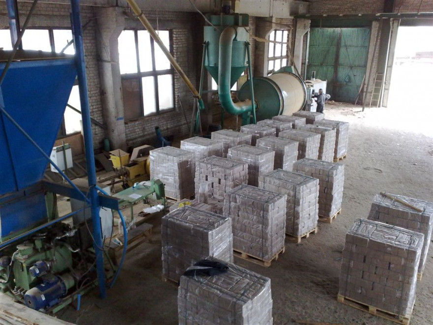 Производство топливных брикетов RUF, распиловка древесины и сушка пиломатериалов