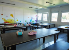 Первый пошел: в Бородянке открыли модульный городок для пострадавших от войны