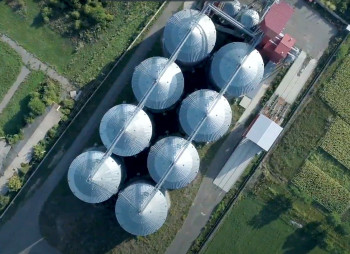 Продажа элеватора для хранения зерновых культур 65 000 тонн с возможностью релокации оборудования