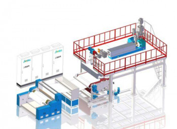 Производственный комплекс оборудования для  материала мельтблаун