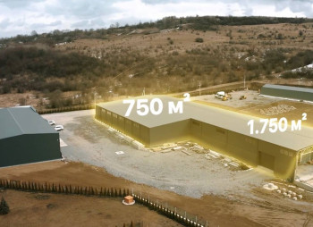 Продаж виробничо-складського комплексу 3458 м² біля м. Чернівці