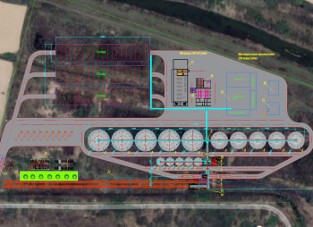 Construction of a large terminal for storage, transshipment and processing of agricultural crops in Transcarpathia