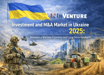 Ukraine’s M&A Market Grows 10% to $1.35bn in 2025 — InVenture Study