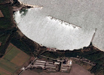 Grain elevator of flat grain storage capacity of 30 000 tons