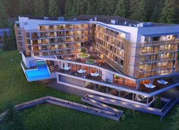 Profitable hotel property Premier Resort Hotel near TC Bukovel
