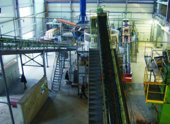 Clay blocks manufacturing brick plant