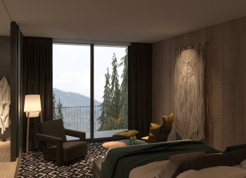 Profitable hotel property Premier Resort Hotel near TC Bukovel