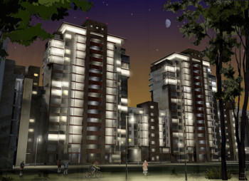 Строительство жилого комплекса с торговым центром в г. Одесса