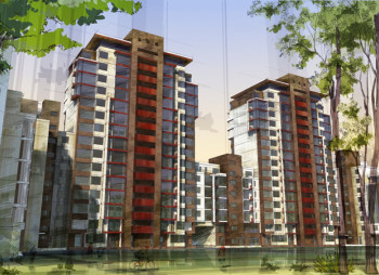 Строительство жилого комплекса с торговым центром в г. Одесса