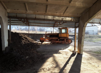 Industrial complex for the manufacture of organic fertilizers