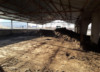 Industrial complex for the manufacture of organic fertilizers