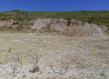 Каолиновый карьер в Донецкой области