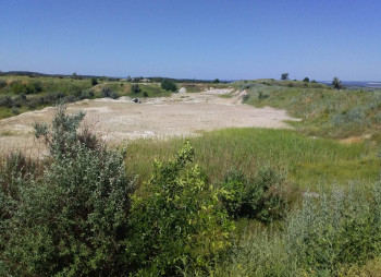 Каолиновый карьер в Донецкой области