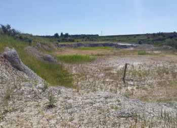 Каолиновый карьер в Донецкой области