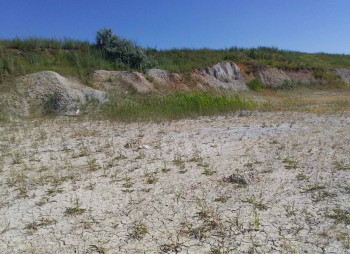 Каолиновый карьер в Донецкой области