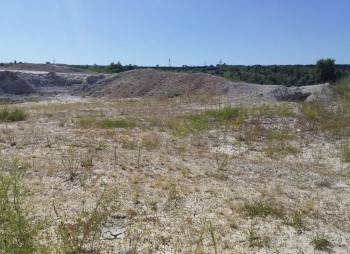 Каолиновый карьер в Донецкой области