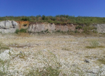 Каолиновый карьер в Донецкой области