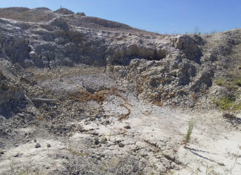 Каолиновый карьер в Донецкой области