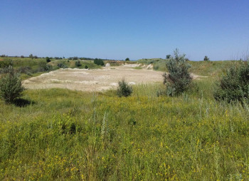 Каолиновый карьер в Донецкой области