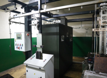 An operating machine-building industrial complex in the town of Svitlovodsk, Kirovohrad region